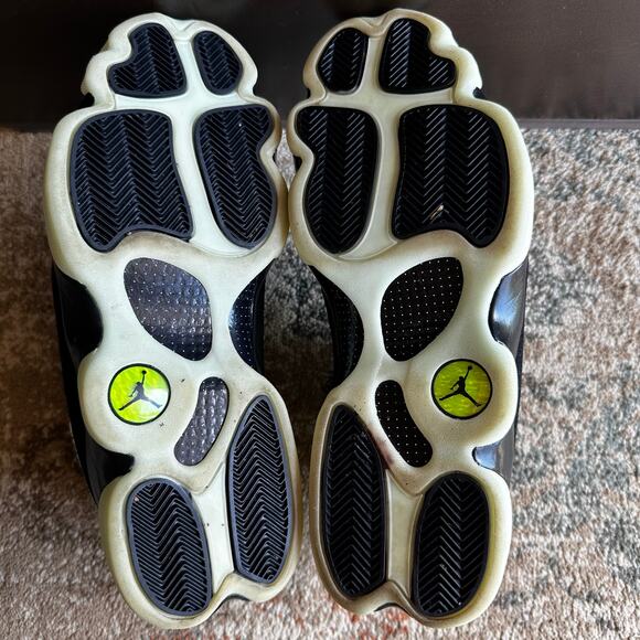 Nike Air Jordan 13 Retro Low Singles Day DM0803-300 Barley Green Black Mens 11.5 - Picture 10 of 13